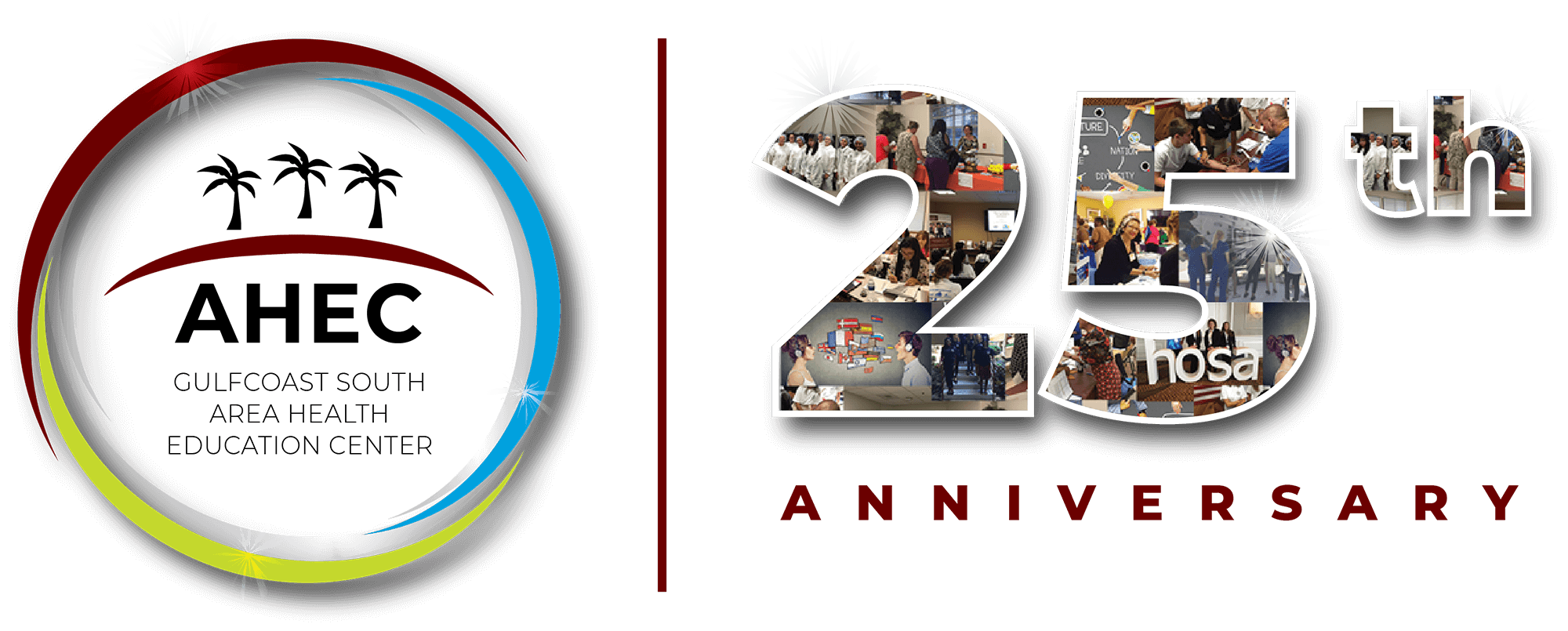 25th Anniversary Collage Logo